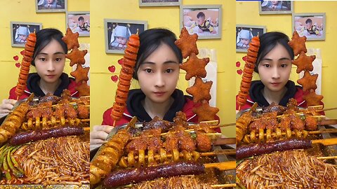 SPICY Ramen & Sweet Mochi ASMR! 🍜 Satisfying Korean Dual Pot Mukbang!