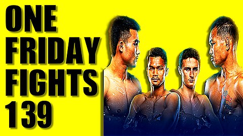 🔴LIVE: ONE Friday Fights 139 WATCH-ALONG | Epic Action at Lumpinee