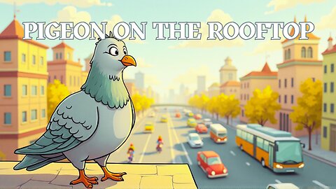 Pigeon on the Rooftop | Urban Nature Song for Kids