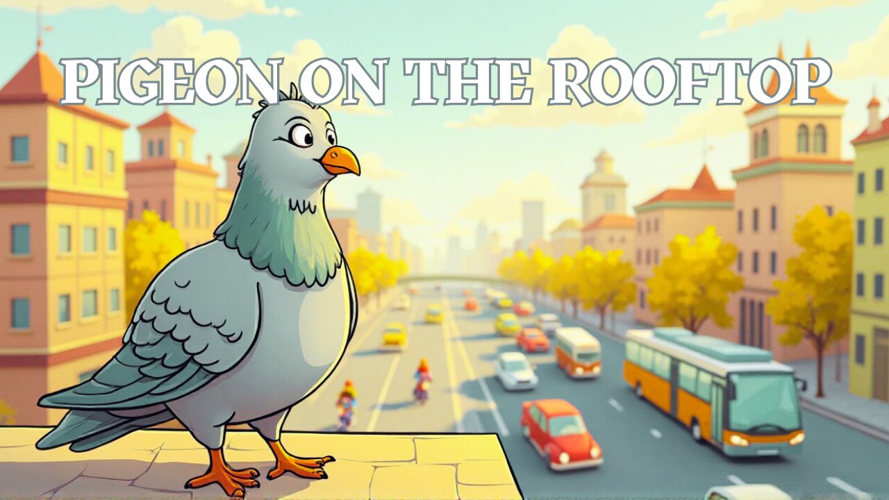 Pigeon on the Rooftop | Urban Nature Song for Kids
