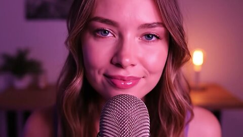ASMR Girlfriend ~ 💜 Whisper You to Sleep ｜ Paper & Wood Sounds for Deep Relax