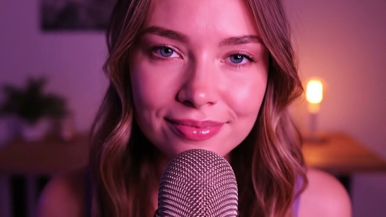 ASMR Girlfriend ~ 💜 Whisper You to Sleep | Paper & Wood Sounds for Deep Relax