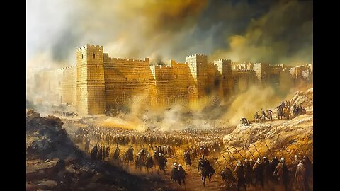 THE WALLS Of JERICHO: “By faith the walls of Jericho fell down, after they were compassed about seven days” 🕎Joshua 6:1-20 “Take up the ark of the covenant, and let seven priests bear seven trumpets of rams' horns”