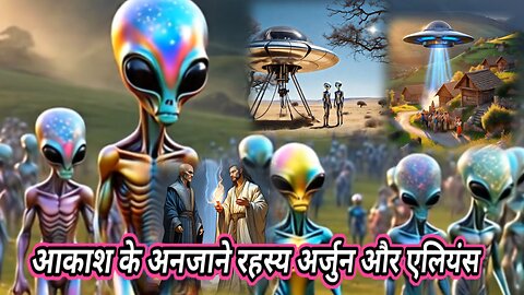 आकाश के अनजाने रहस्य अर्जुन और एलियंस की कहानी Unknown secrets of the sky Story of Arjun and aliens