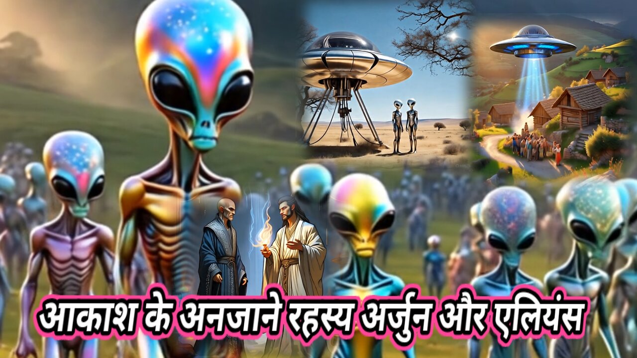 आकाश के अनजाने रहस्य अर्जुन और एलियंस की कहानी Unknown secrets of the sky Story of Arjun and aliens