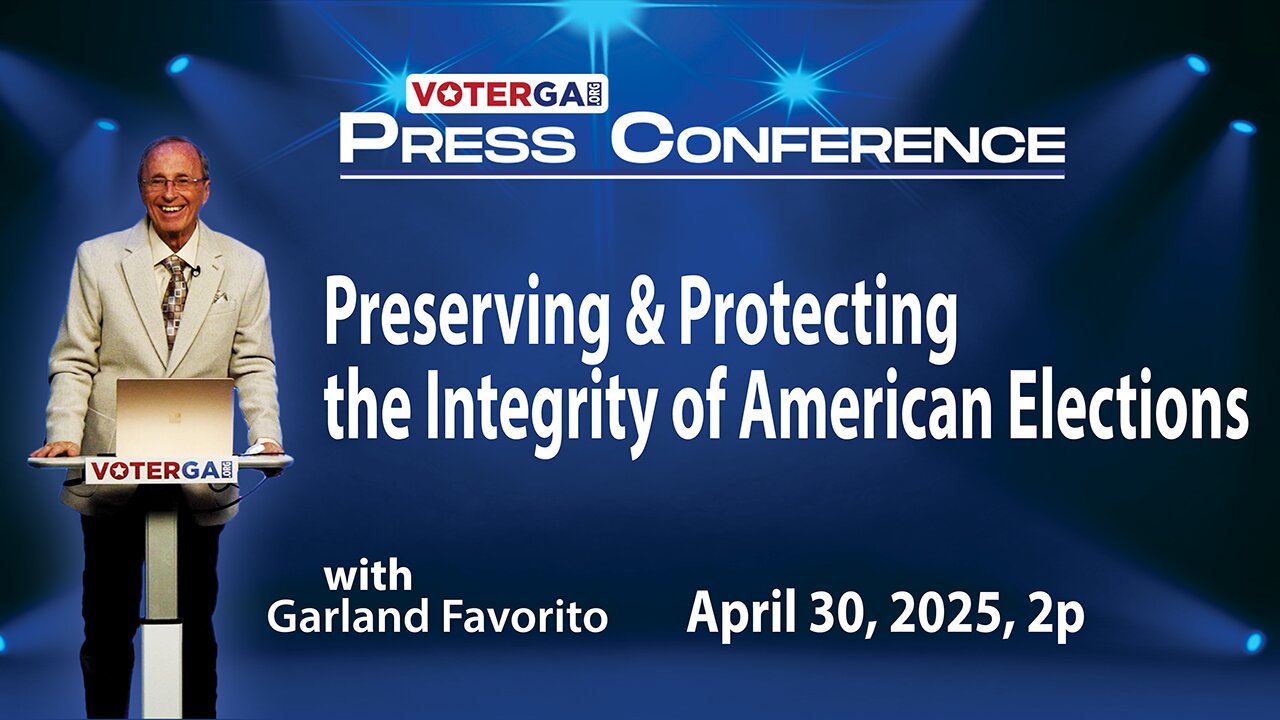 VoterGA Trump's Executive Order 14248 Press Conference 04-30-2025