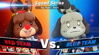 Team Halloween Girls vs Team Christmas Girls (2025) Round 1 - SSBU Squad Strike Quickie