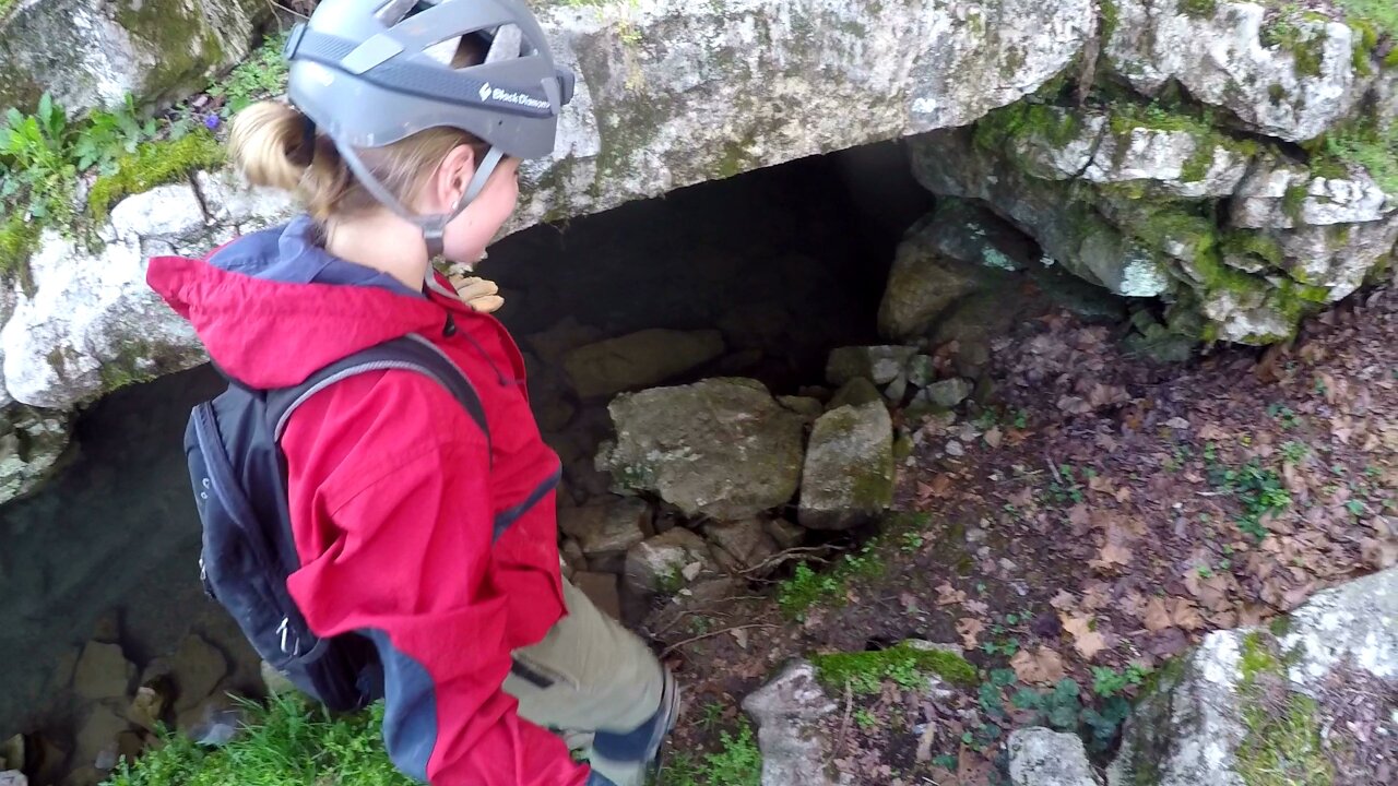 INSANE Underground Waterfall in Tennessee Cave (POV Caving)