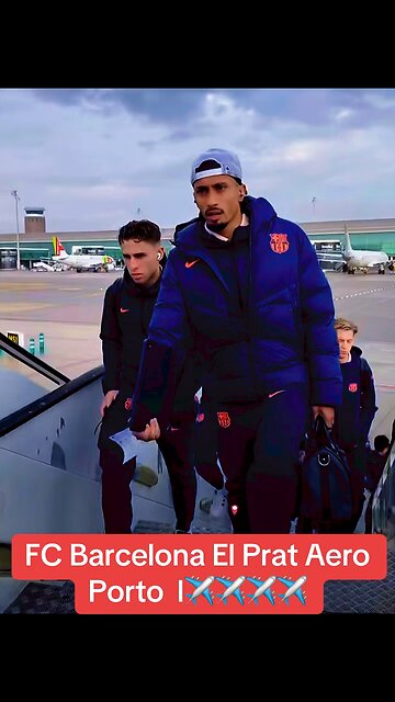 FC Barcelona superstars at airport #fcbarcelona #viral #football #futbol #españa