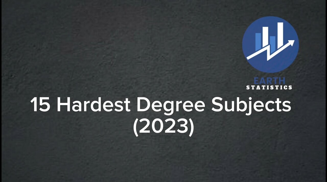 15 Hardest Degree Subjects (2023)