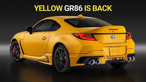 2026 Toyota GR86 Yuzu Special Edition | Bright Yellow Comeback | Full Details in Bangla