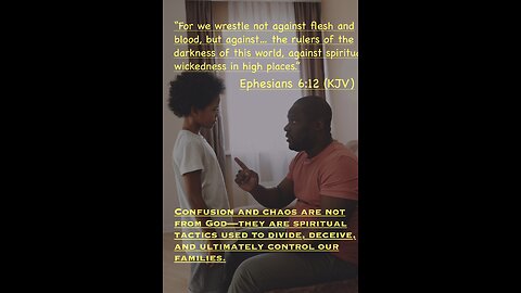 "What if your biggest fight isn’t physical?" Ephesians 6:11 #christianencouragement #motivation