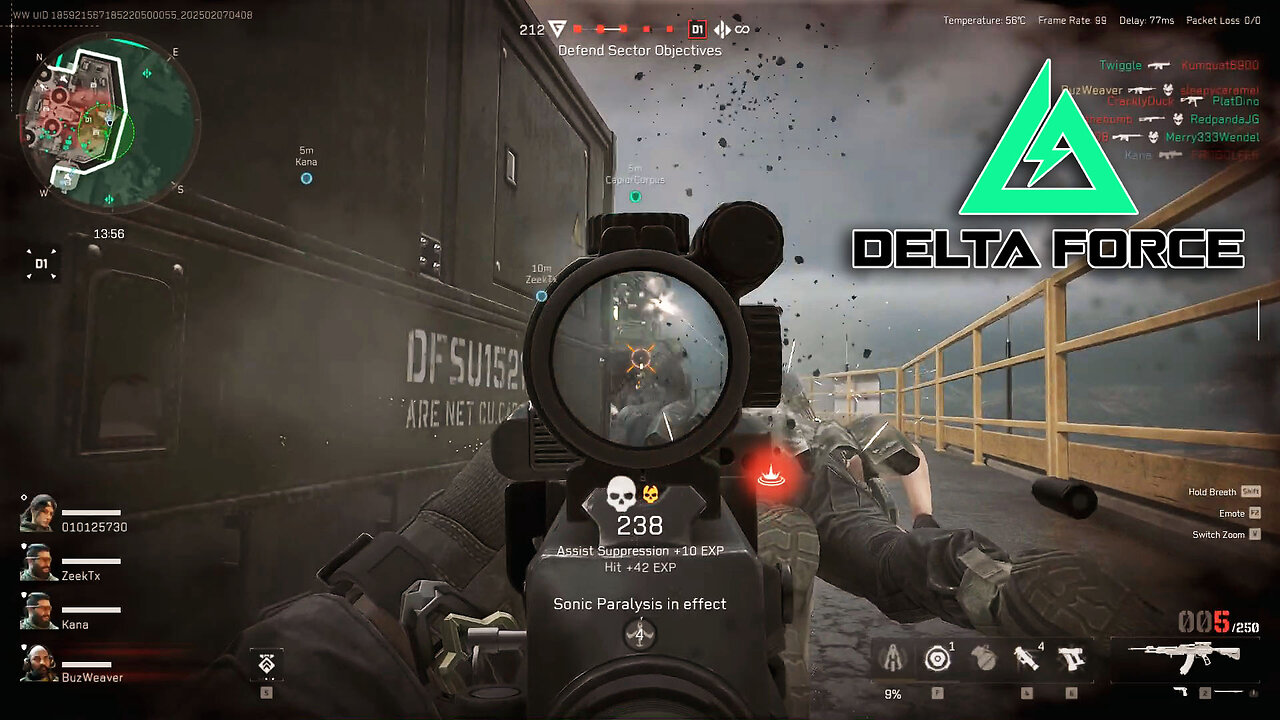 Delta Force Open Beta Testing PKP & QJB201 LMG's