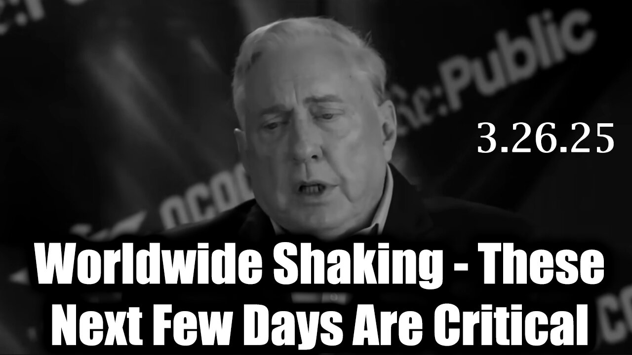 Douglas Macgregor DROP BOMBSHELL 3.26.25 - These Next Few Days Are Critical > Worldwide Shaking