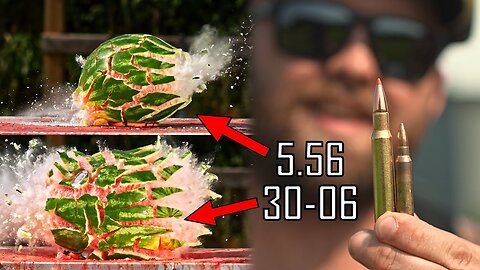 The Insane POWER of 30-06 in Super Slow Motion!