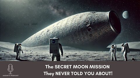 ALIENS ON THE MOON? The SECRET MOON MISSION They NEVER TOLD YOU ABOUT! | Podcast-93