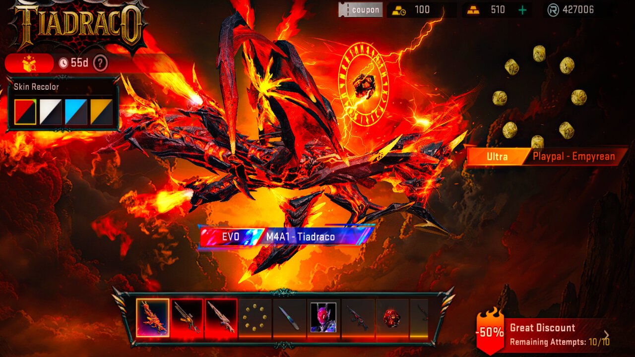 🔴BLOOD STRIKE: GET M4A1 TIADRACO SKIN | SF RANKED LIVE | DRAGBEASTYT