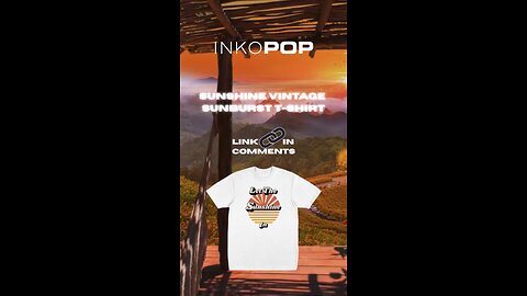 SUNSHINE VINTAGE SUNBURST T-SHIRT
