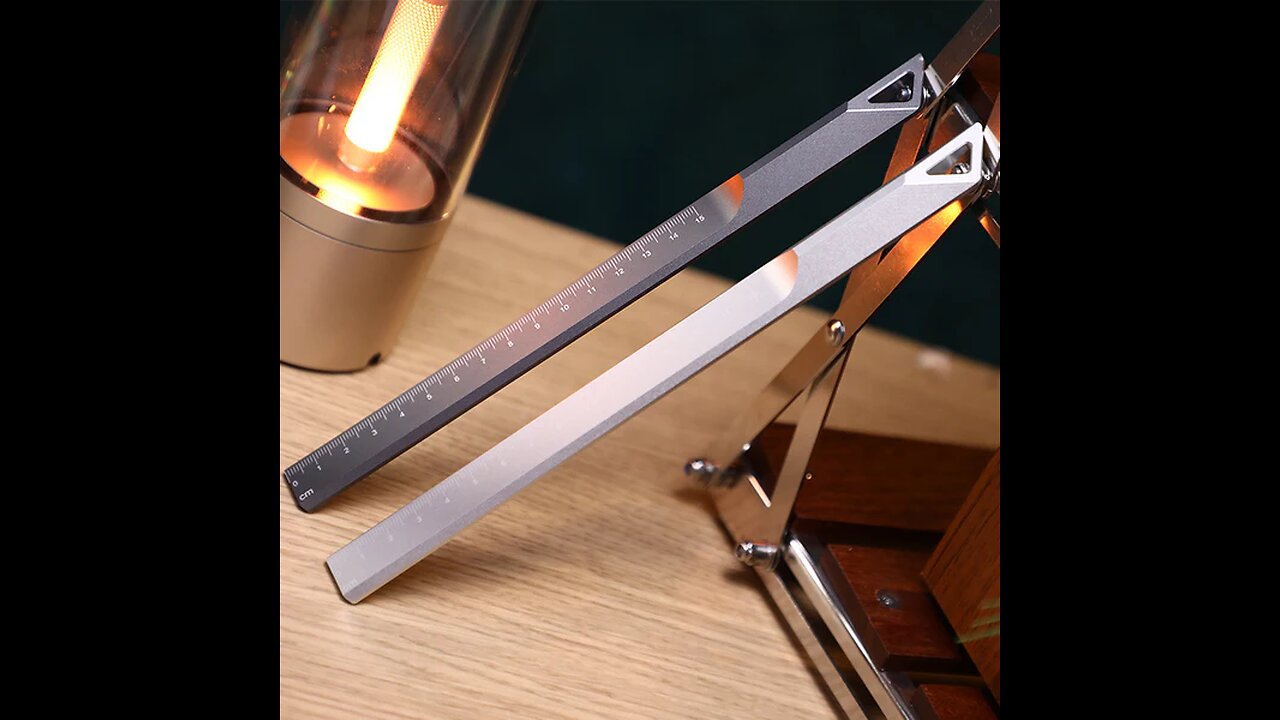 Multi-Functional Drawing And Drafting Aluminum Alloy Ruler
