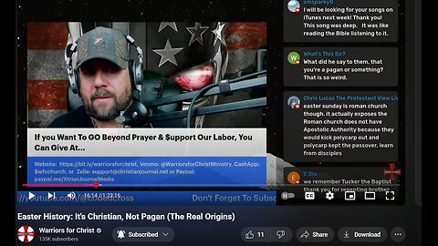 Protestant (WarriorsForChrist) defends the Pope says we should follow him and not the Apostles