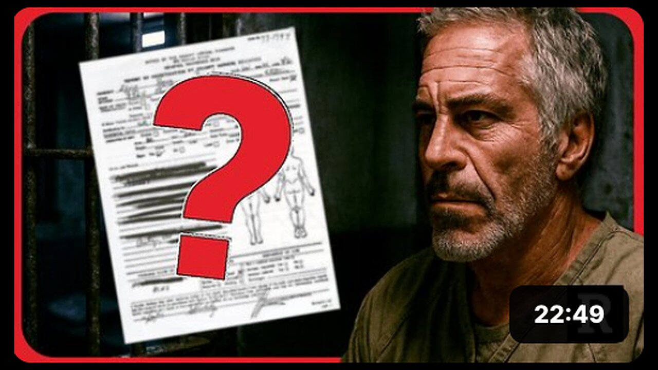 Hang on! FBI now says Epstein killed himself? WTF is happening? | Redacted w Clayton Morris