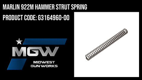Marlin 922M Hammer Strut Spring - G3164960-00