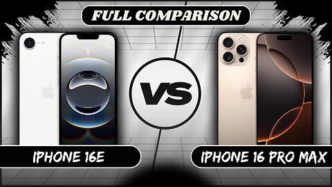 iPhone 16e Vs iPhone 16 Pro Max Full Comparison | Phone Sphere