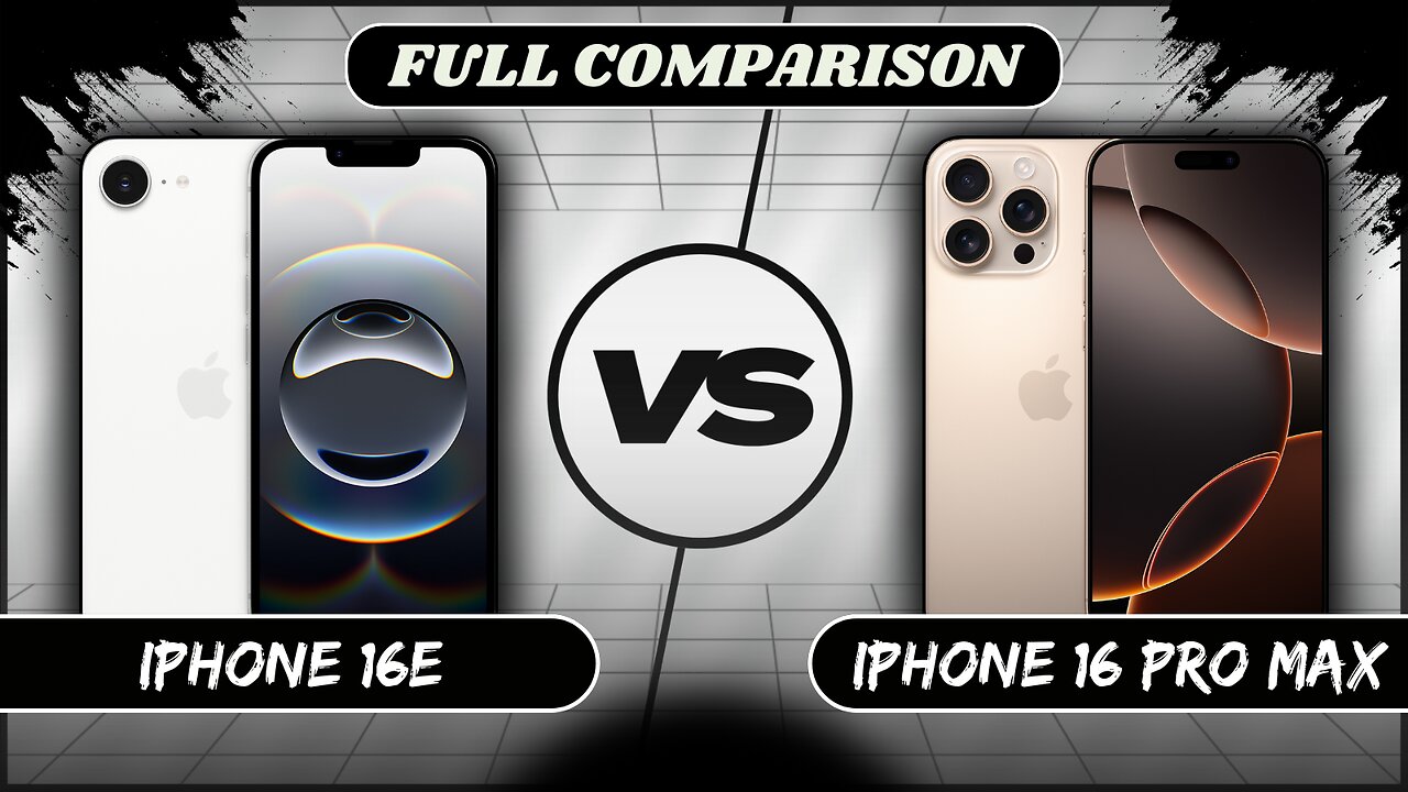 iPhone 16e Vs iPhone 16 Pro Max Full Comparison | Phone Sphere