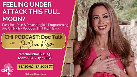 FEELING UNDER ATTACK THIS FULL MOON? Parasites, Pain & Programming Are On High