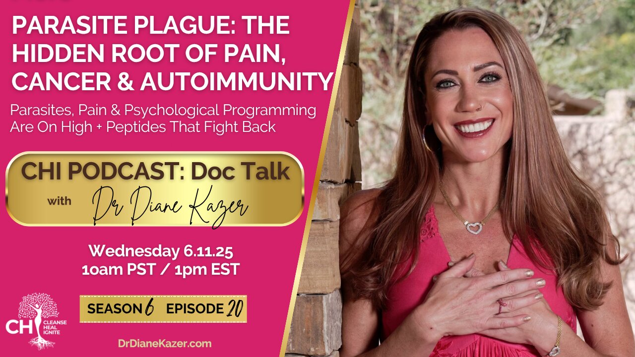 PARASITE PLAGUE: THE HIDDEN ROOT OF PAIN, CANCER & AUTOIMMUNITY: Parasites, Pain & Programming Are On High