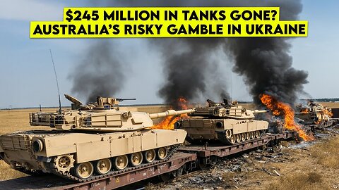 Russia Cripples NATO Armor—Australia’s Abrams Join Doomed Convoy in Ukraine!
