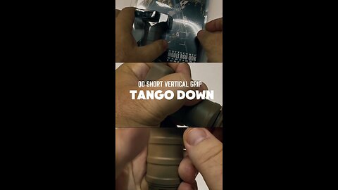 Tango Down QD Short Vertical Grip – Save 10% at #mountsplus.com with code TRYMSP