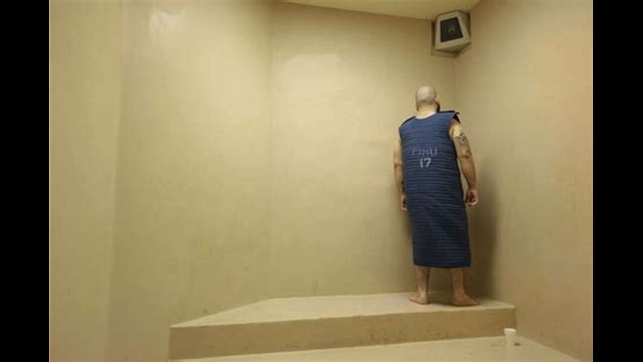 TERROR: Sam Naked in a Ferguson Vest.