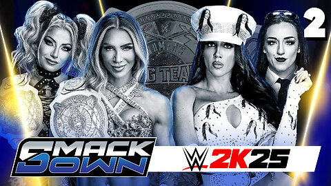 WWE 2K25 Smackdown September 19th 2025 - Match 2: Another Defense!