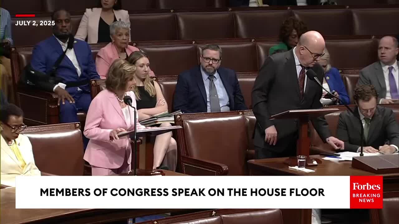 Nancy Pelosi Rails Against GOP’s Big Beautiful Bill On House Floor: ‘Let Us Vote No on This Shameful Bill’