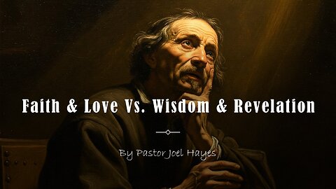 Faith & Love vs. Wisdom & Revelation | Pastor Joel Hayes