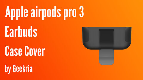 Apple AirPods Pro 3 Ecarbuds Case Cover | Geekria