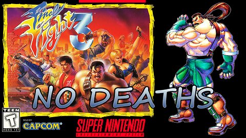 Final Fight 3 (Super NES) Haggar Longplay - 1 Life (1440p 60fps)