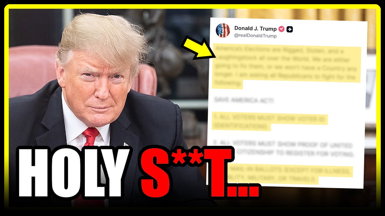 🔴Trump just went SCORCHED EARTH.🔴