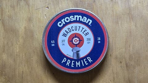 Airgun Wadcutter Wednesday #4 Crosman