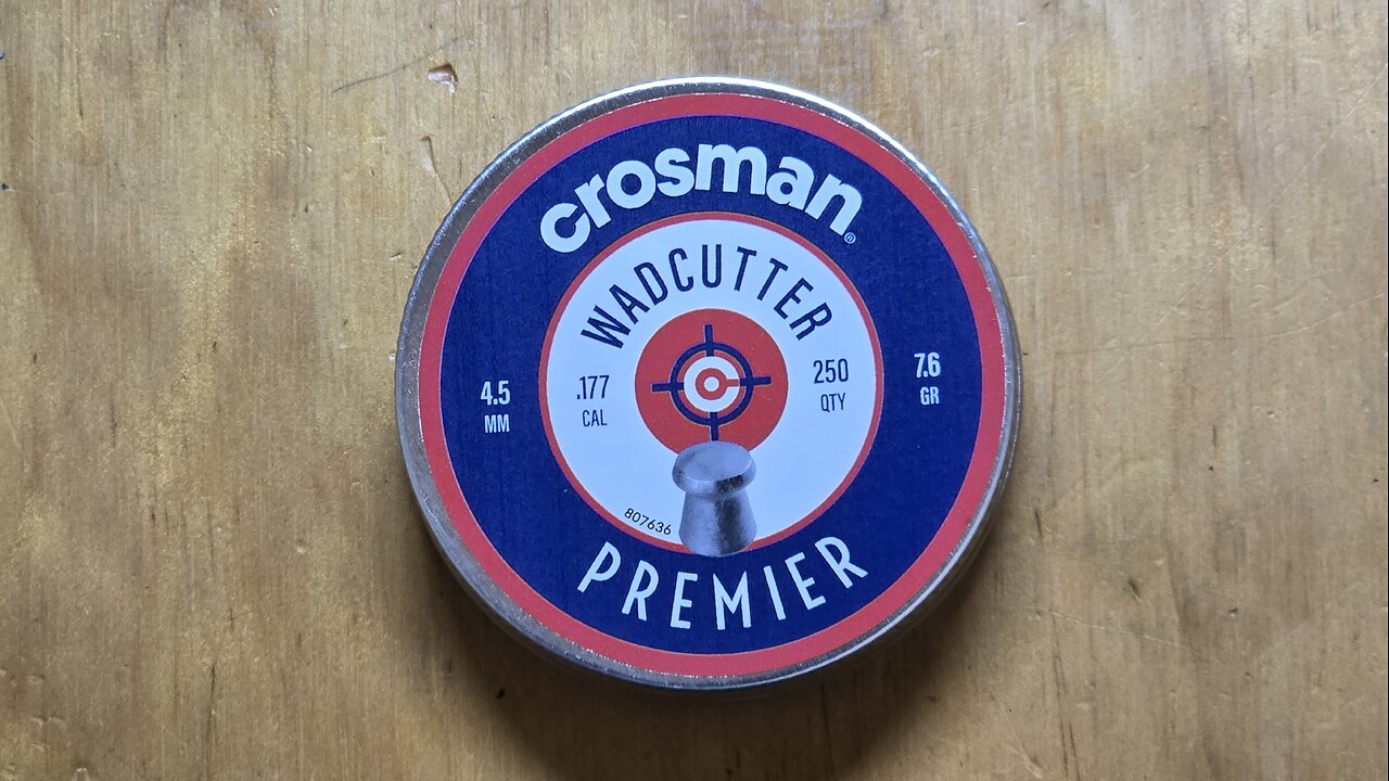 Airgun Wadcutter Wednesday #4 Crosman