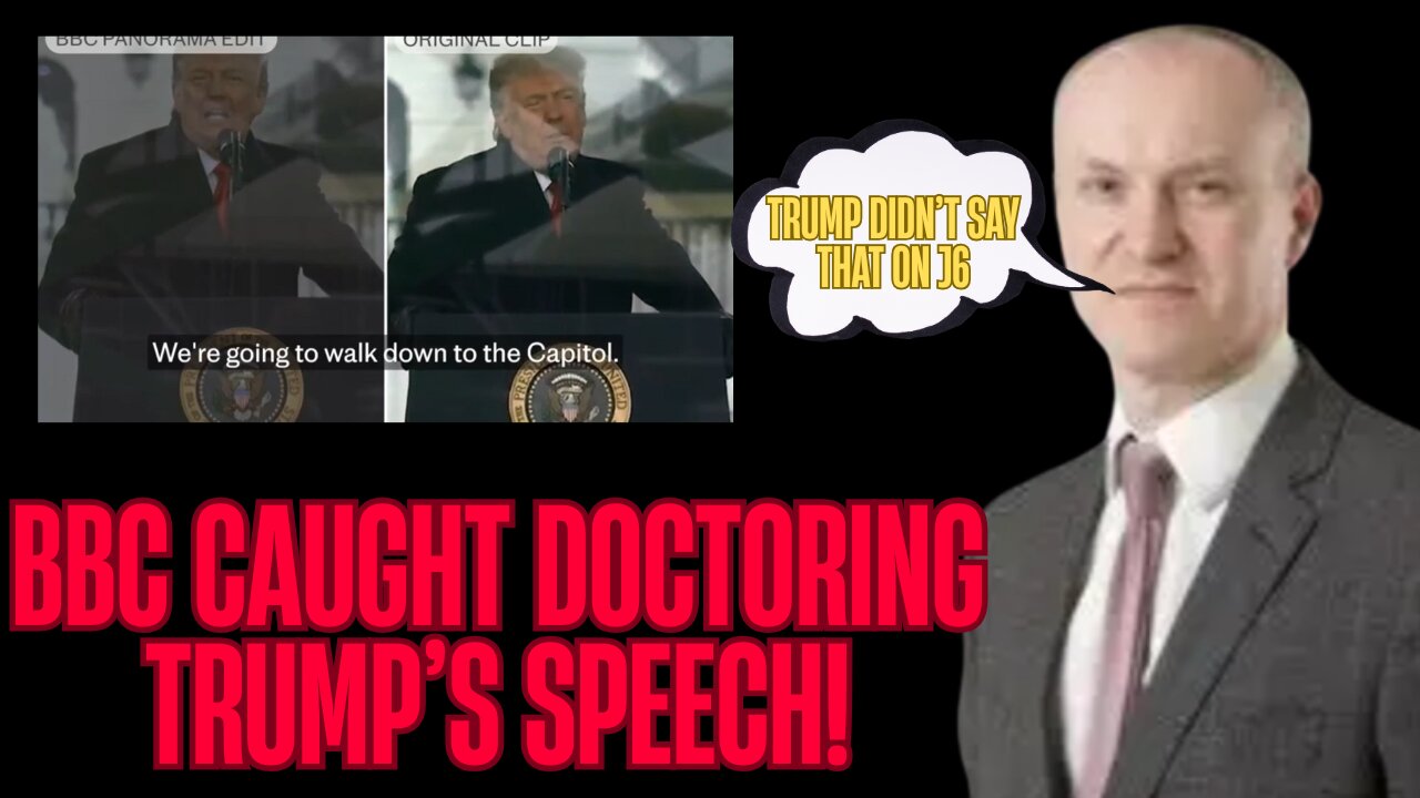BBC Caught EDITING Trump’s January 6 Speech