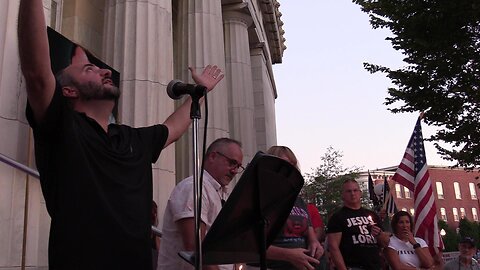 Pastor Magliari Delivers Spiritual Messages Of Hope And Prayer To Our Lord As Charlie Did At The Westerly, RI Charlie Kirk Vigil 9-19-25