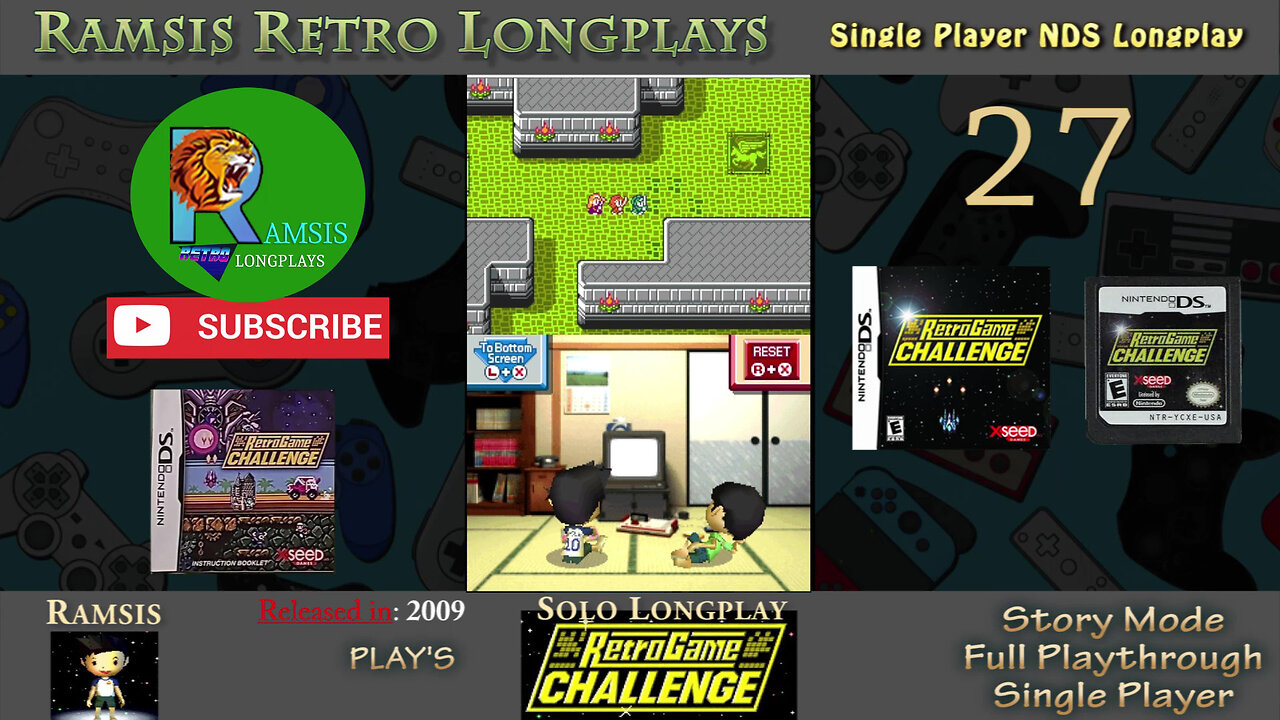 Retro Game Challenge | Nintendo DS Game | 2009 | Guadia Quest | Episode #27 | Retroplay