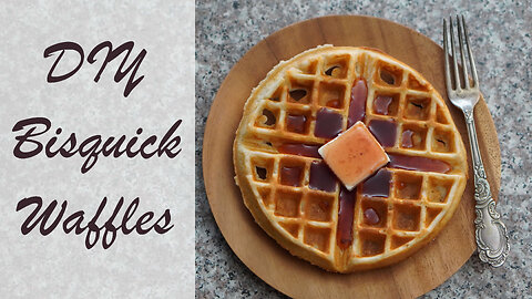 How to Make Waffles Using Homemade Bisquick Mix