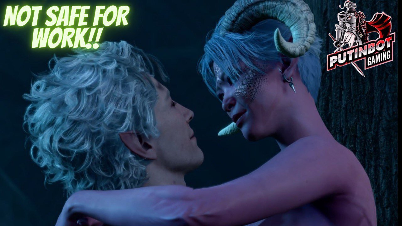 Baldur's Gate 3: Astarion’s First Romance Scene with Flea – Passionate Love and Vampire Bite (NSFW)
