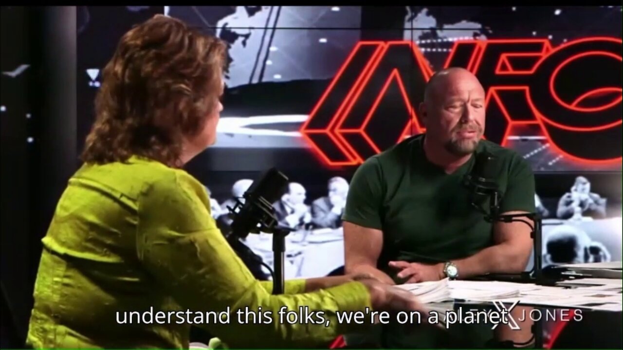 Alex Jones still pushing NASA's DECEIT By The People of The Qur'an