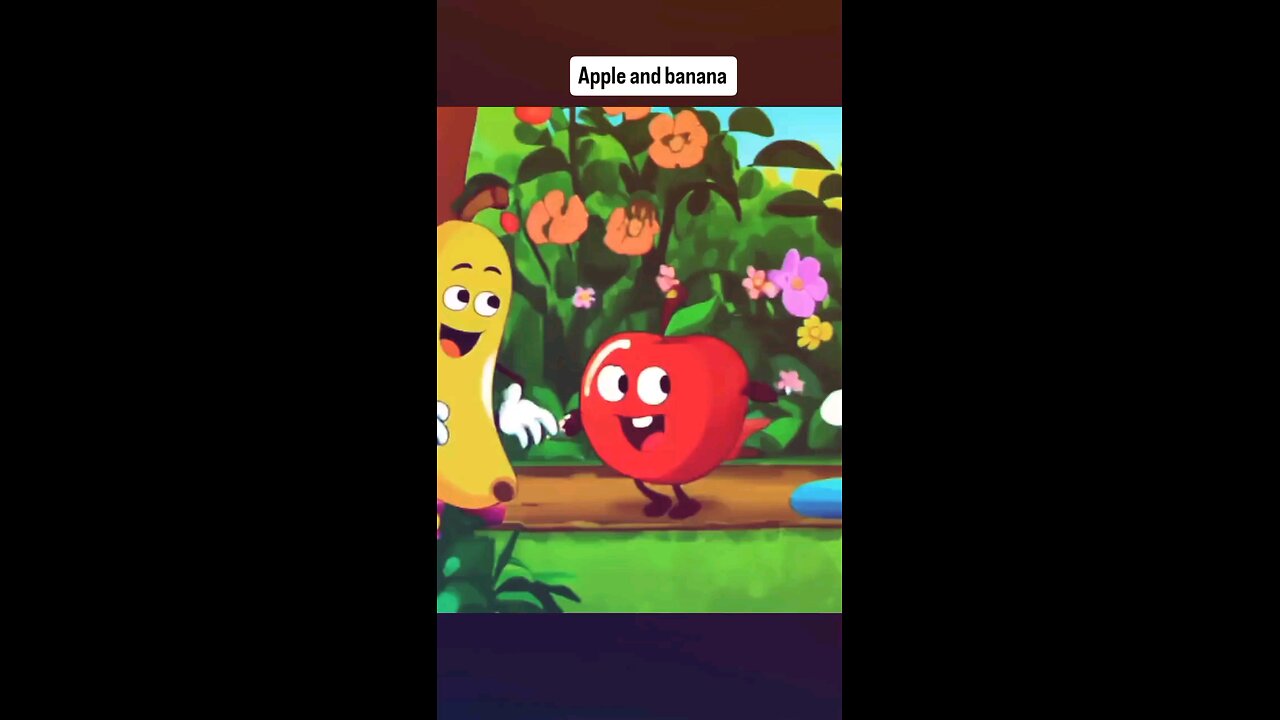 apple and banana