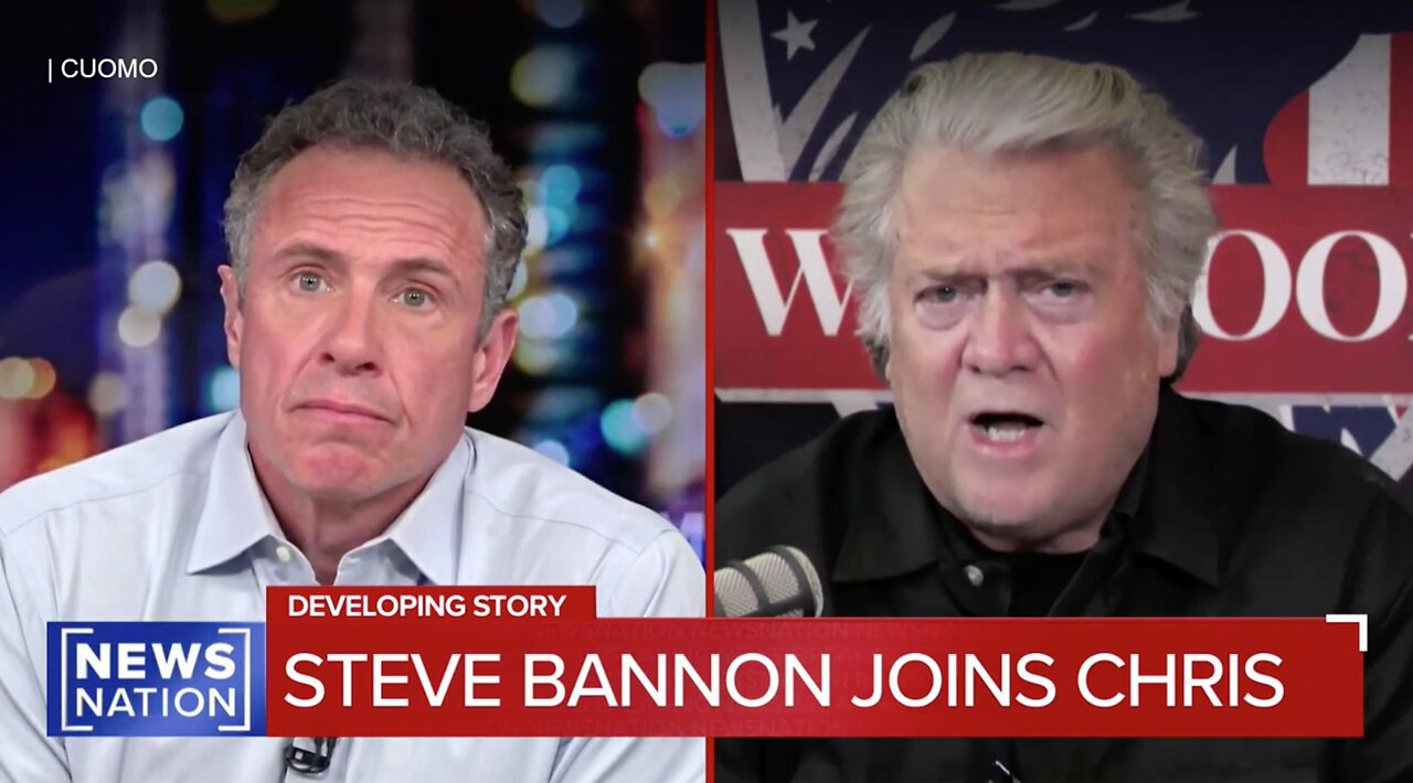 Steve Bannon on Chris Cuomo Show News Nation