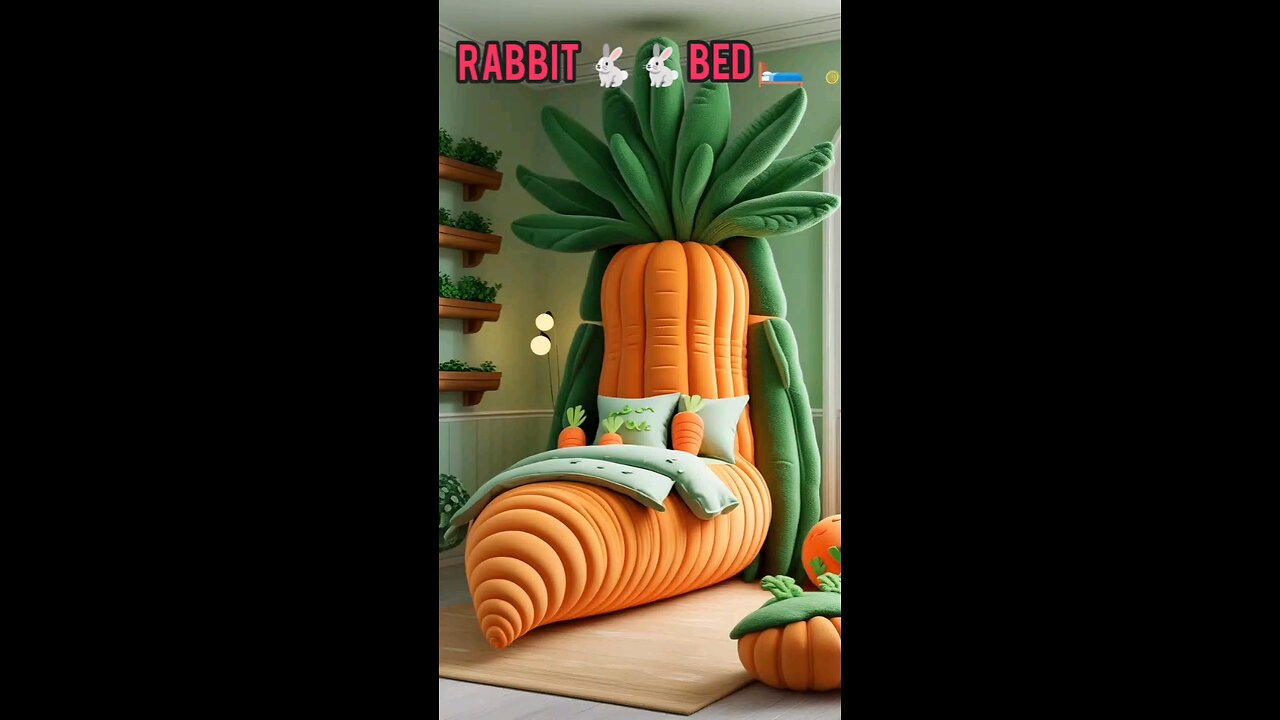 rabbit 🐇🐇 bed